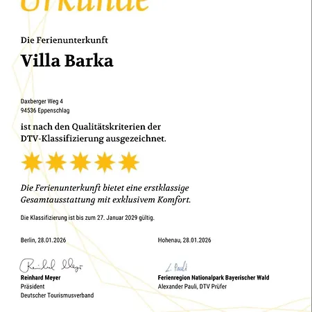 5 Sterne Barka Διαμέρισμα Eppenschlag